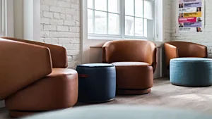 St edwards carriage house education furniture design lounge chairs