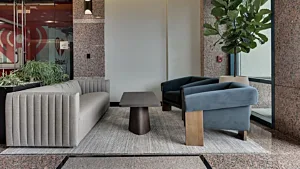 Riverside resources austin plaza on the lake office building lobby furniture featured 3