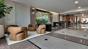 Riverside resources austin plaza on the lake office building lobby furniture 8