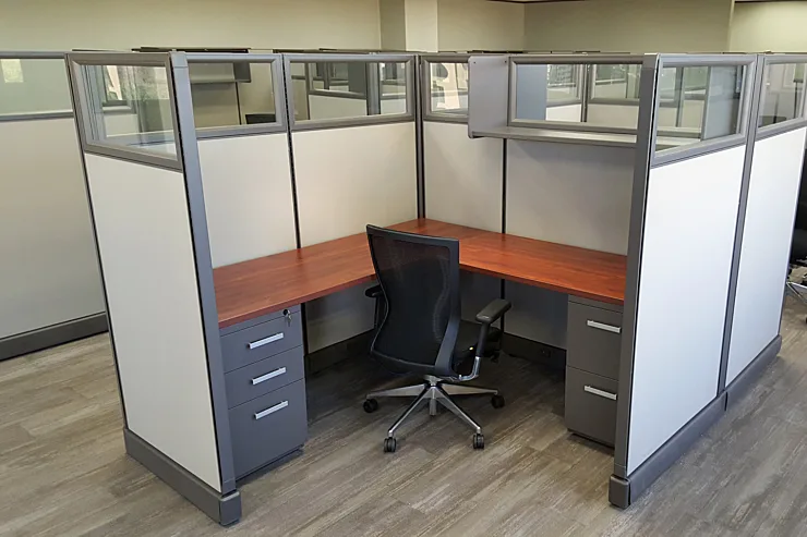 High panel office cubicles commercial